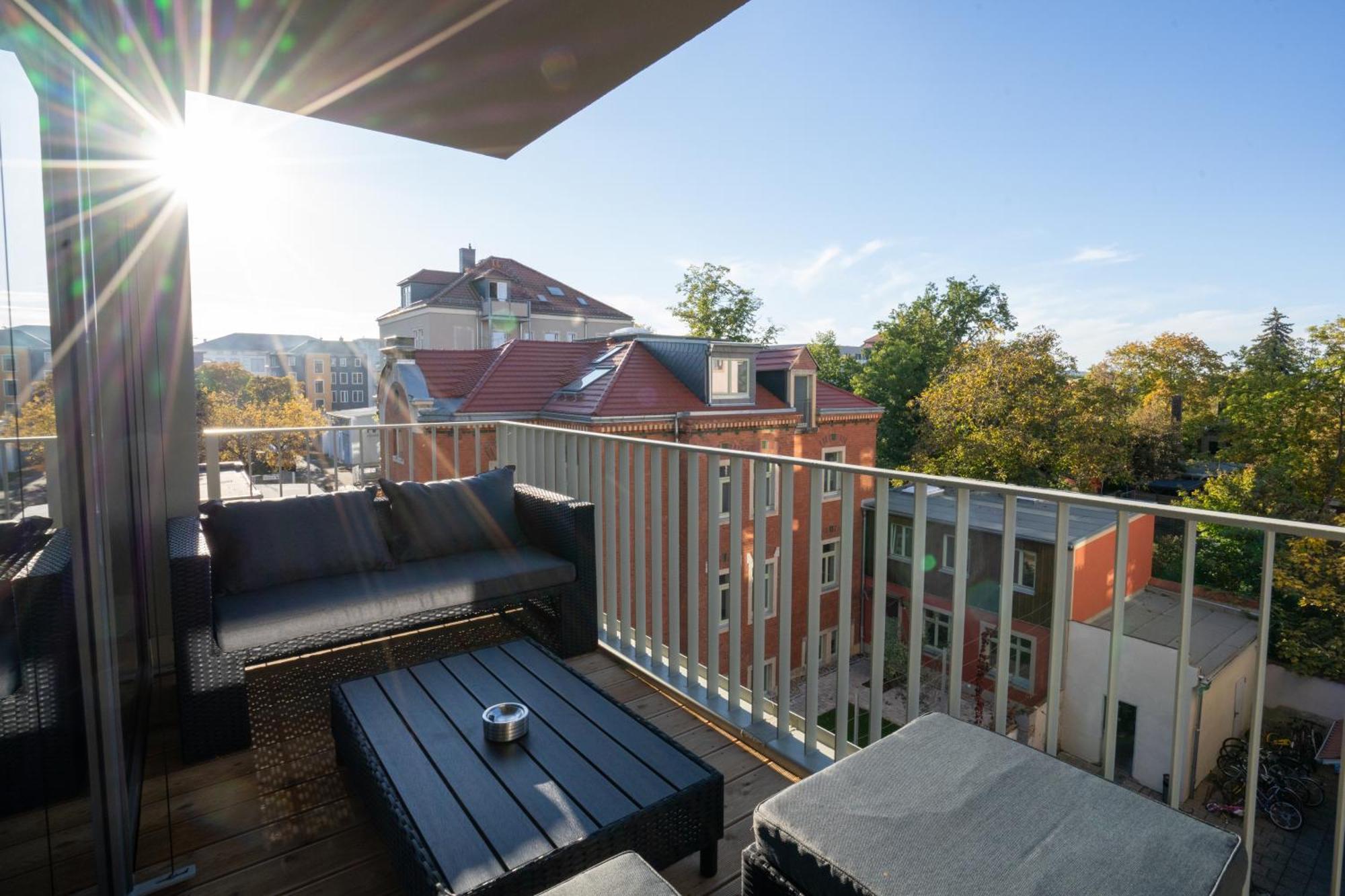Supreme City Dream Mit Terrasse Und Parkplatz - 110M² Δρέσδη Εξωτερικό φωτογραφία
